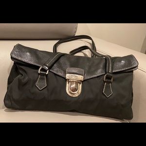 PRADA PURSE Nylon and leather VITELLO